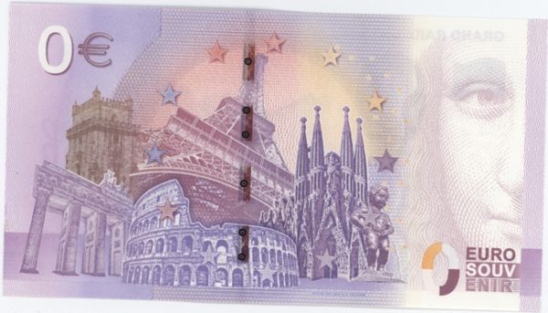 0 Euro Souvenir France Grand Raid Ile de la Réunion 2019-5 Neuf – Image 2