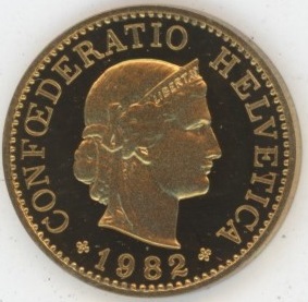 5 Centimes 1982 (F.d.c.)