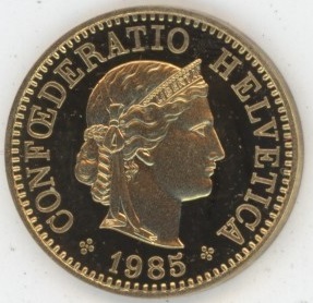 5 Centimes 1985 (F.d.c.)