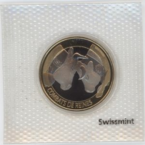 10 Francs comm. 2012 Combats de Reines (unz)