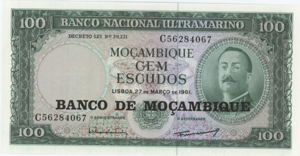 Mozambique 100 Escudos ND (1976) Neuf