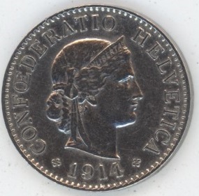 5 Centimes 1914 (ss-vz)