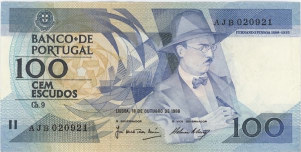 Portugal 100 Escudos 1986