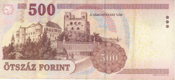 Hongrie 500 Forint 2010 – Image 2