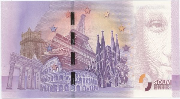 0 Euro Souvenir Suisse Fondation Barry St-Bernard 2016 – 2 Neuf – Image 2