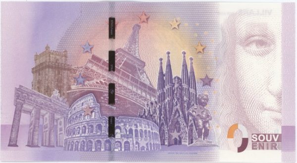 0 Euro Souvenir Suisse Villars 150 Ans 2017 – 1 Neuf – Image 2