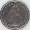 2 Francs 1886 (ss) – Image 2