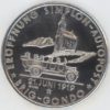 Médaille Valais 50 Jahre Post Auto Im Wallis 1969 (vz) en argent – Image 2