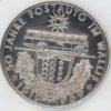 Médaille Valais 50 Jahre Post Auto Im Wallis 1969 (vz) en argent