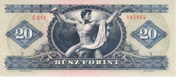 Hongrie 20 Forint 1980 – Image 2