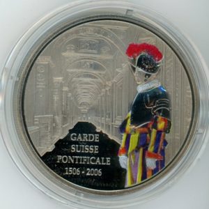 Congo République démocratique 5 Francs 2006 Garde suisse pontificale (stgl)