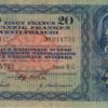 20 Francs 1933 Pestalozzi