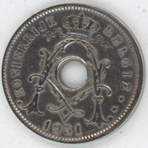 Belgique 5 Centimes 1931 FL. Albert Ier avec étoile (ss)