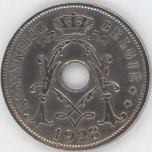 Belgique 25 Centimes 1928 FL. (ss)