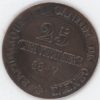 Genève 25 Centimes 1847 (ss) – Image 2