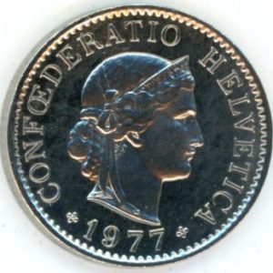 5 Centimes 1977 (vz-unz)