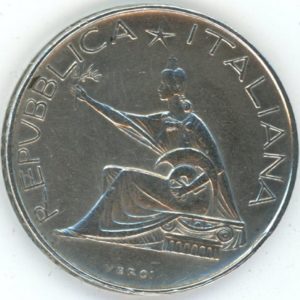 Italie 500 Lire 1961 R (ss) en argent