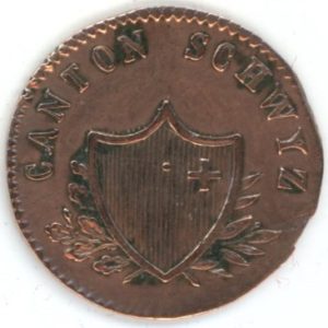 Schwytz 2 Rappen 1846 (ss)