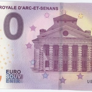 0 Euro Souvenir France Saline Royale D'Arc et Senans 2018-1 Neuf