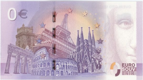 0 Euro Souvenir France Overlord Museum Omaha Beach 2019-4 Neuf – Image 2