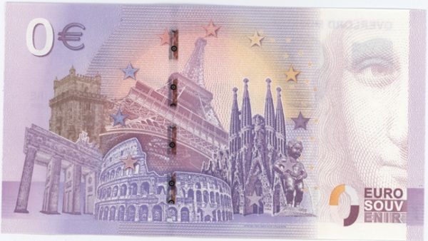 0 Euro Souvenir France Overlord Museum 2019-5 Neuf – Image 2