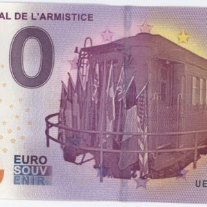 0 Euro Souvenir France Mémorial de L'Armistice 2017-1 Neuf