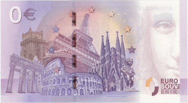 0 Euro Souvenir France Atelier des Lumières, Paris Van Gogh 2019-2 Neuf – Image 2