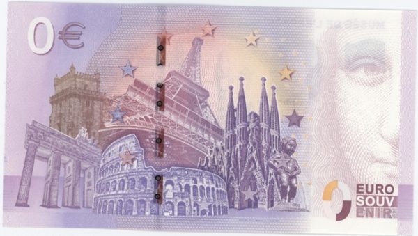 0 Euro Souvenir Guyane Française Musée de l'Espace, Kourou 2019-1 Neuf – Image 2