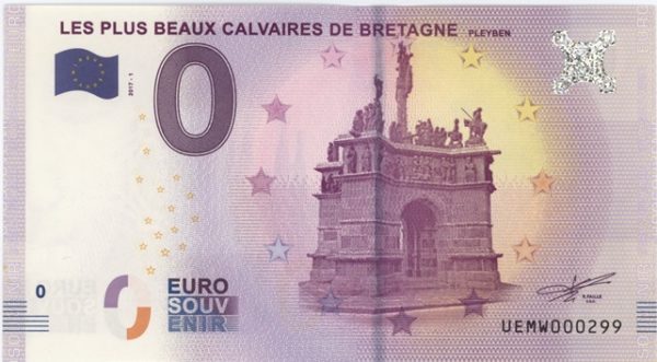 0 Euro Souvenir France Les plus Beaux Calvaires de Bretagne 2017-1 Neuf