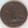 Belgique 2 Centimes 1909 FR. Léopold II (ss)