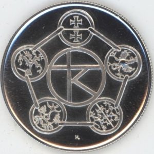 Médaille Valais 50 Jahre Kartel Christlicher Organisation Oberwallis 1919-1969 en argent