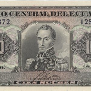 Ecuador 100 Sucres 1988