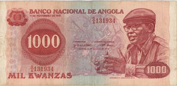 Angola 1000 Kwanzas 1979