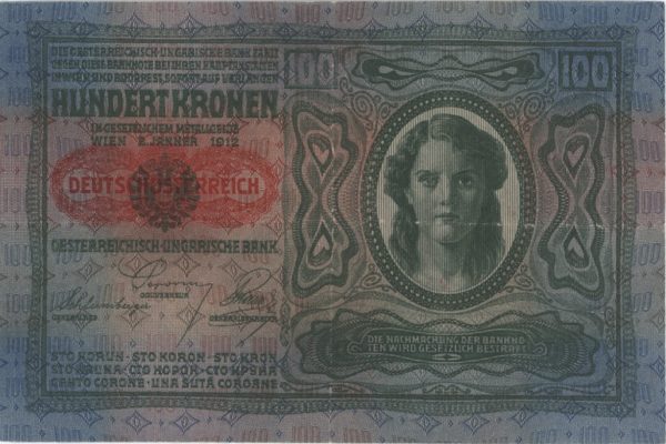 Autriche Banque Austro-Hongroise 100 Kronen 1912 – Image 2