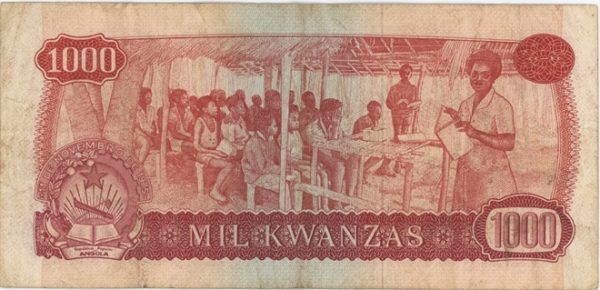 Angola 1000 Kwanzas 1979 – Image 2