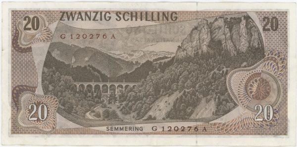 Autriche 20 Schilling 1967 – Image 2