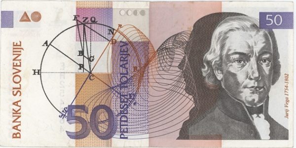 Slovénie 50 Tolarjev 1992