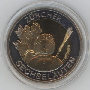 5 Francs comm. 2001 Sechseläuten (unz)