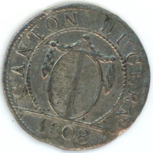 Luzern 1 Batzen 1808 (s-ss)