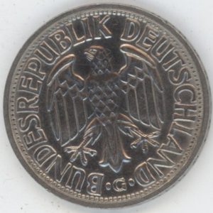 Allemagne 2 Mark 1951 G (ss+)