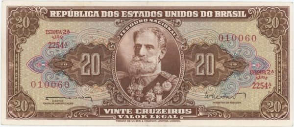 Brésil 20 Cruzeiros ND (1962)