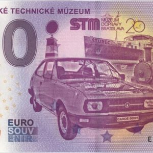 0 Euro Souvenir Slovenské Technické Múzeum 2019-1