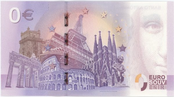 0 Euro Souvenir Portugal Santo Antonio 2019-1 Neuf – Image 2
