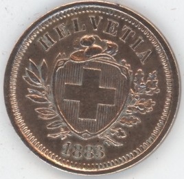 1 Centime 1883 (unz-)