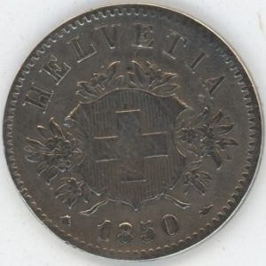 20 Centimes 1850 (ss+)