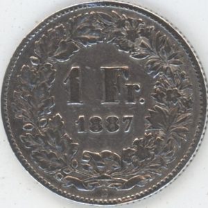 1 Franc 1887 (s-)