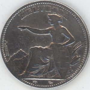 2 Francs 1863 (s-ss)