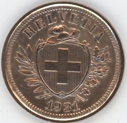 1 Centime 1931 (vz-unz)
