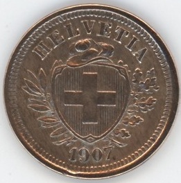 1 Centime 1907 (ss-vz)