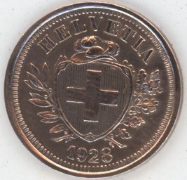 1 Centime 1928 (vz)